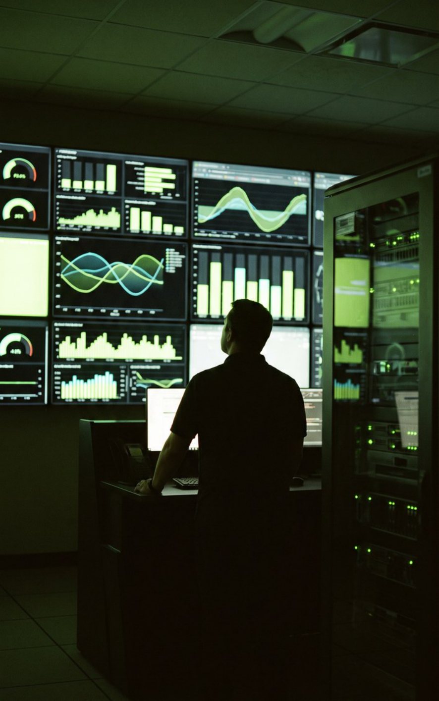Sala de monitoreo de la operación
